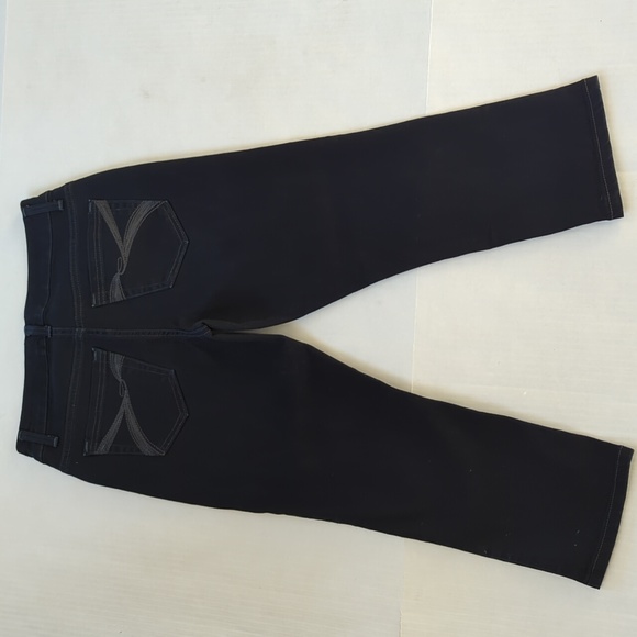 Bandolino Tatyana Denim Classic Capri Cropped Jeans 6 Blue - Picture 13 of 13